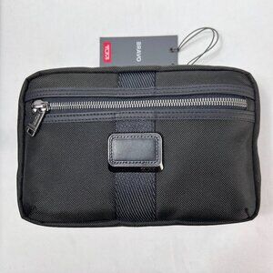 TUMI Bravo Reno Kit, Black NWT Made in Italy